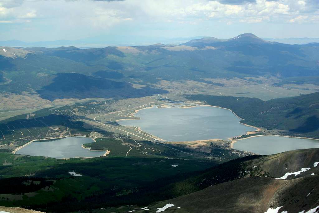 Twin Lakes from Elbert