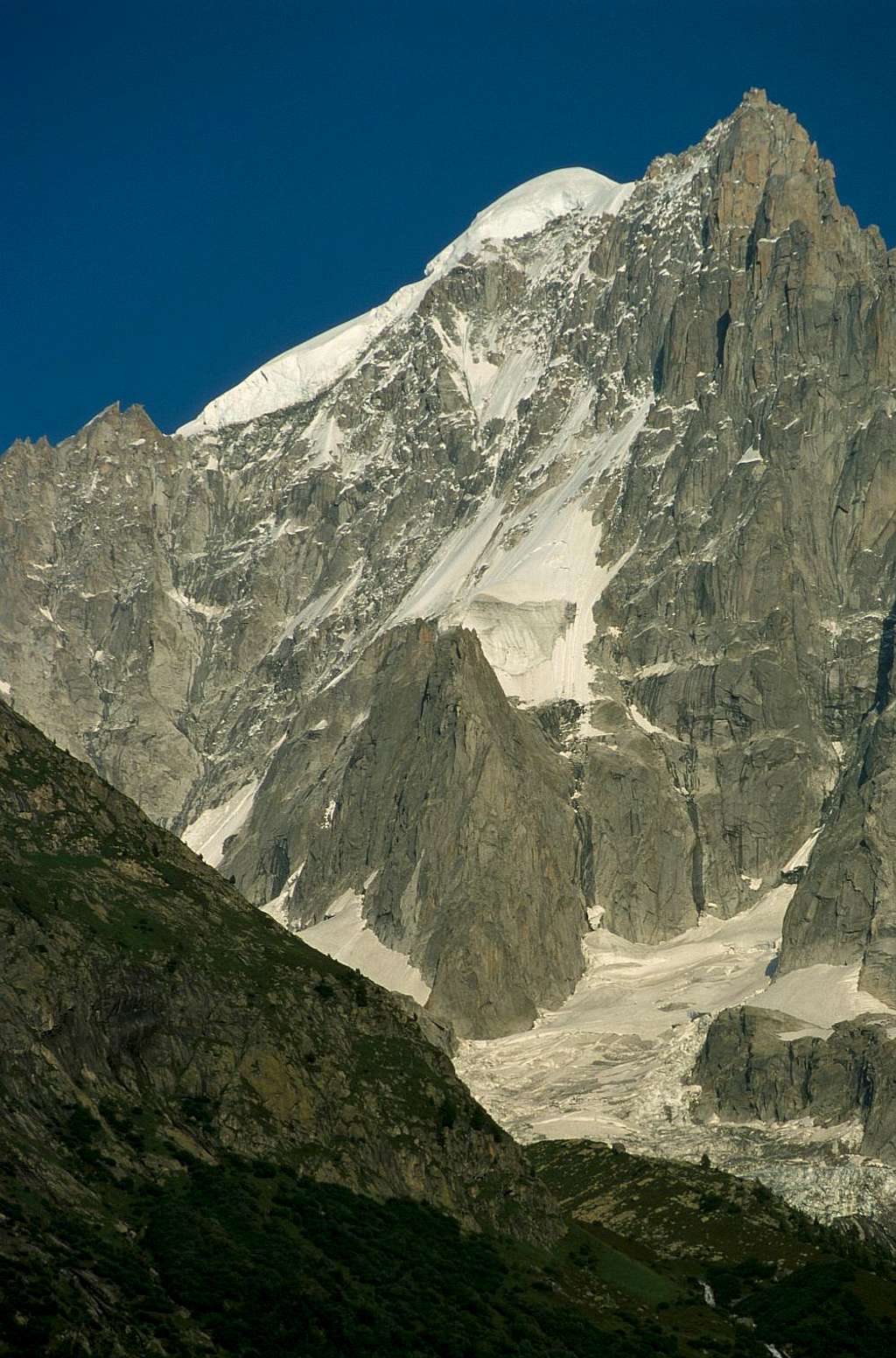 Aiguille Verte NW side