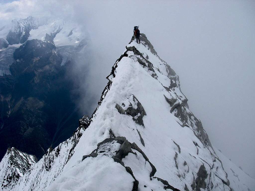 Weisshorn 4506m - east ridge