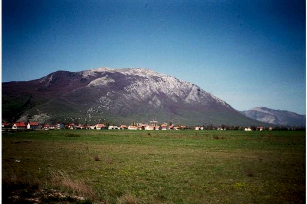 Kamesnica from northern side,...