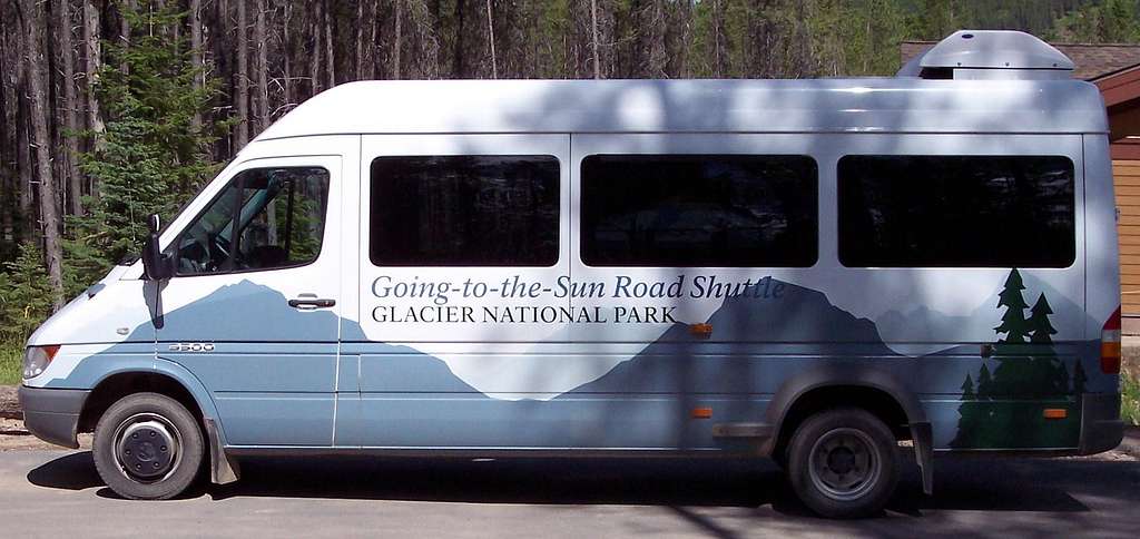 Glacier Shuttle Bus