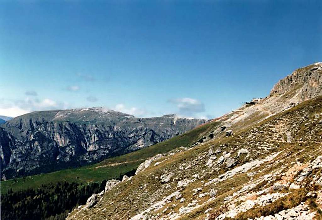 The Schlern plateau as seen...