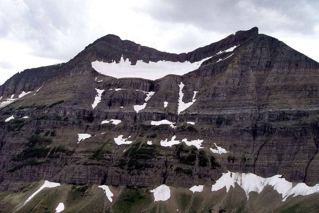 Piegan Glacier and Mountain