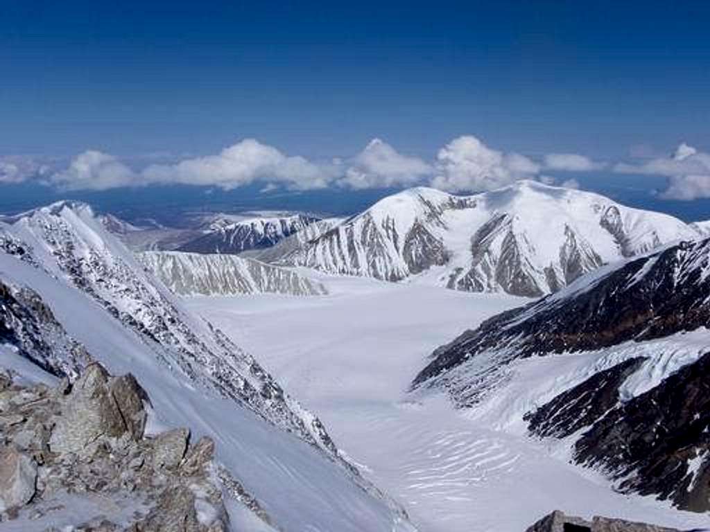 View from the top of motorcycle hill