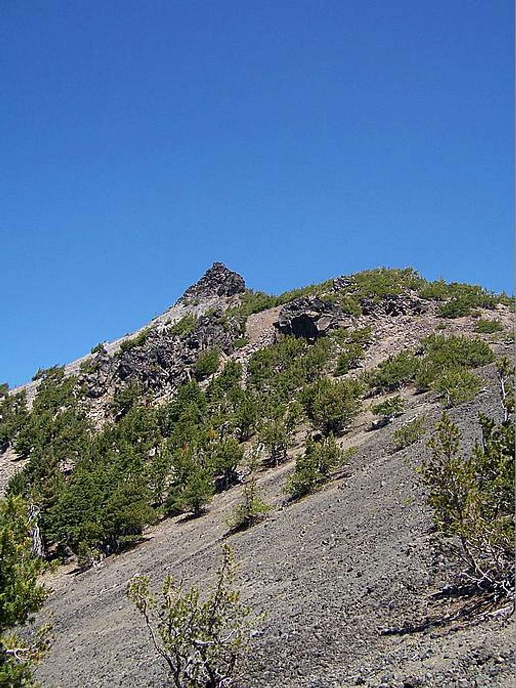 pinnacle from the saddle