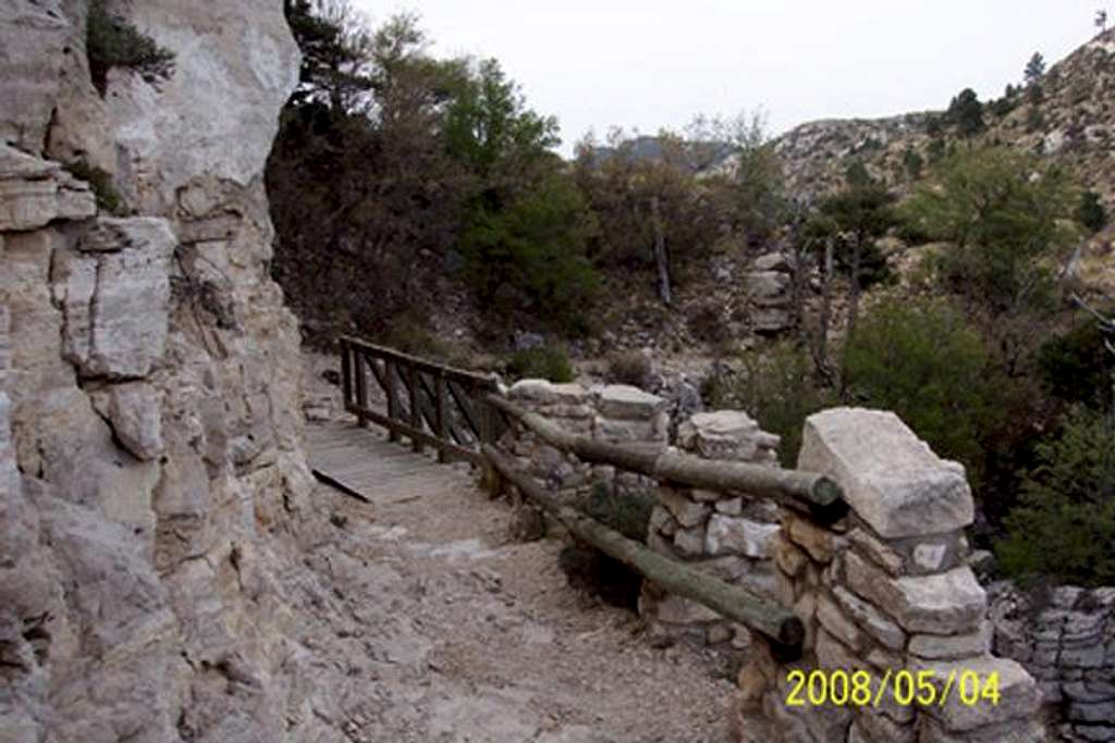 Guadalupe Peak -- The Wooden Bridge (2008)