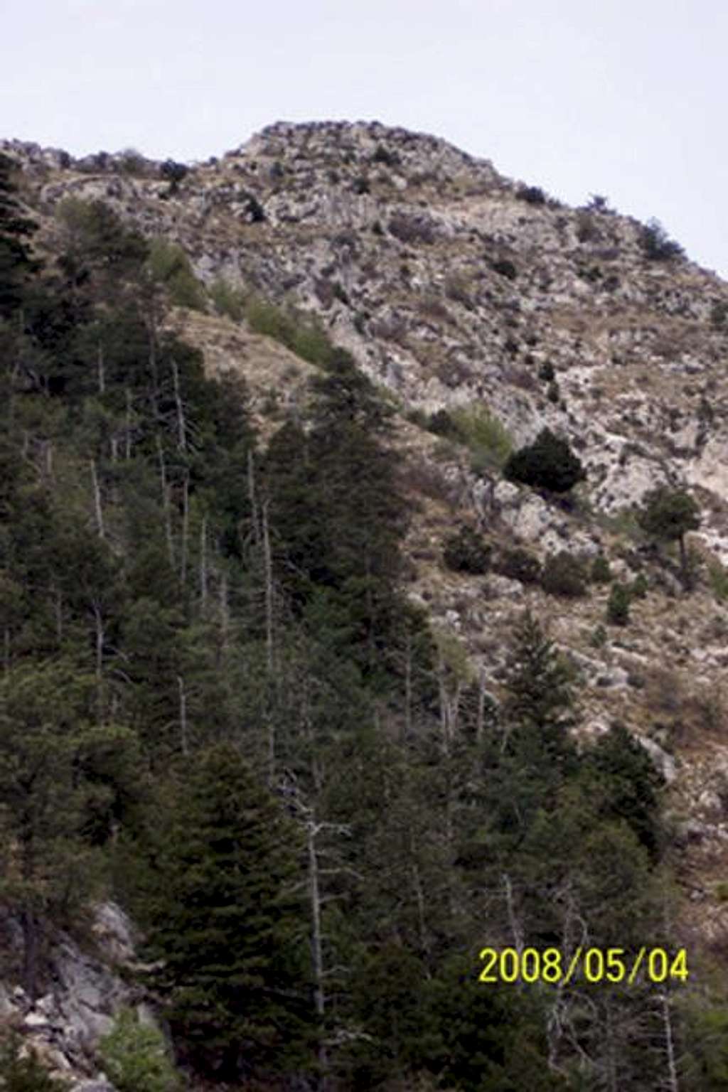 Guadalupe Peak -- The Summit Pinnacle (2008)