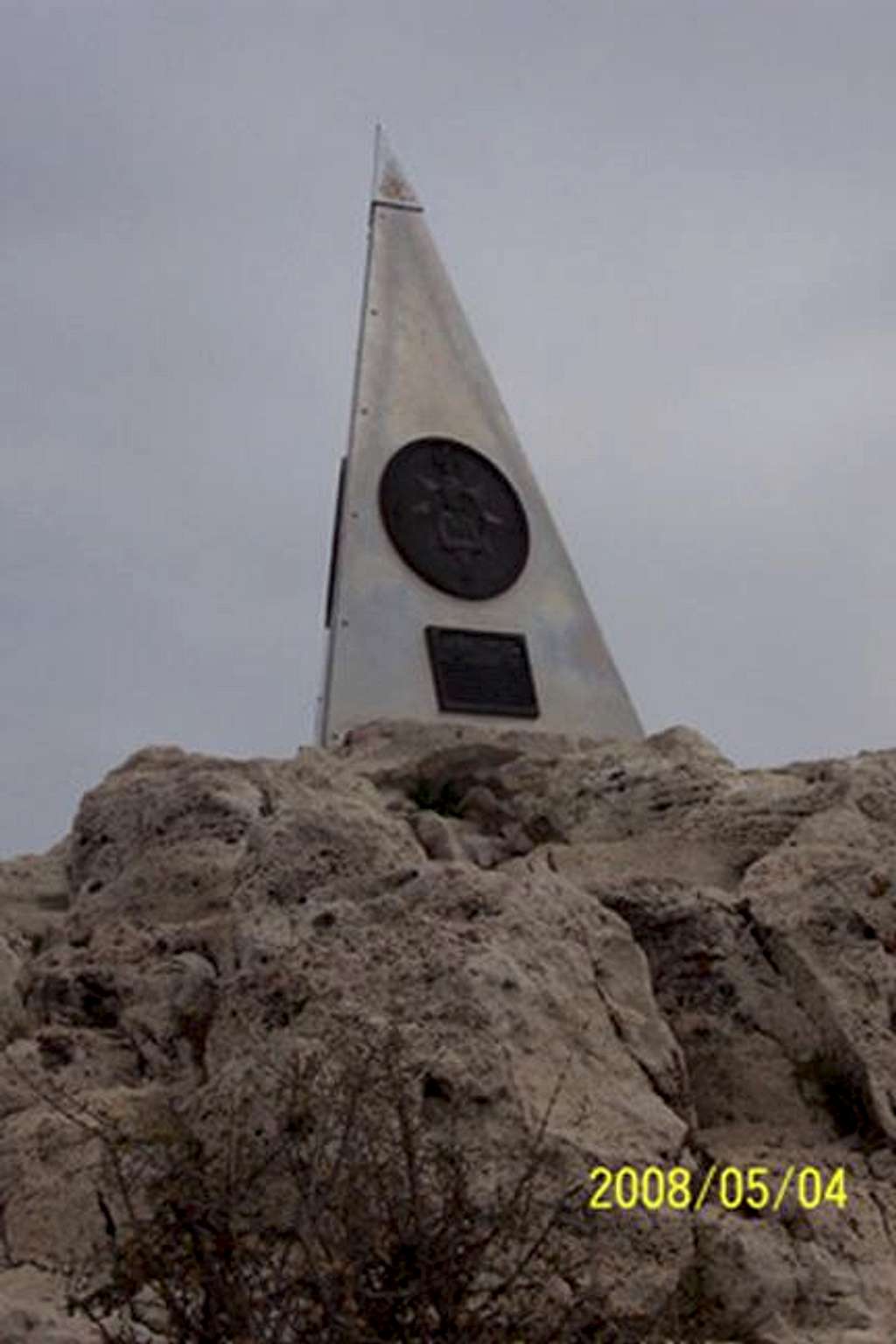 Guadalupe Peak -- The Summit Monument (2008)