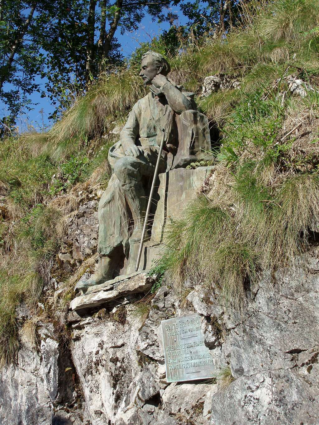 Count Henry Russell Memorial at Gavarnie