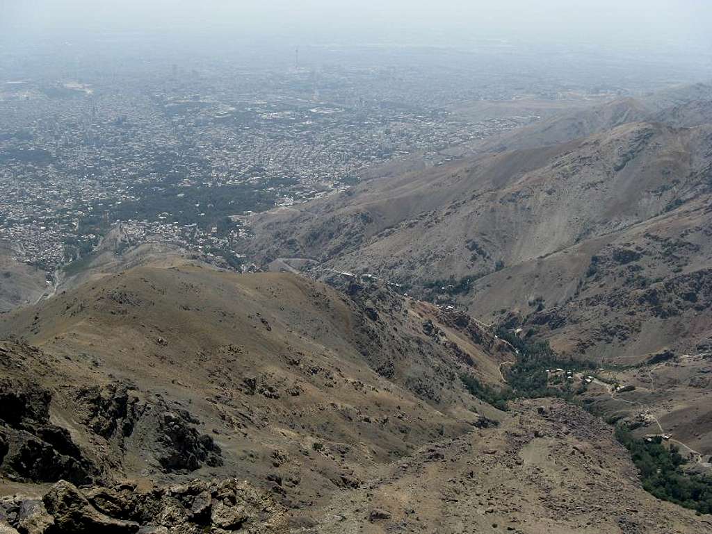 Tehran View from Spilet Peak