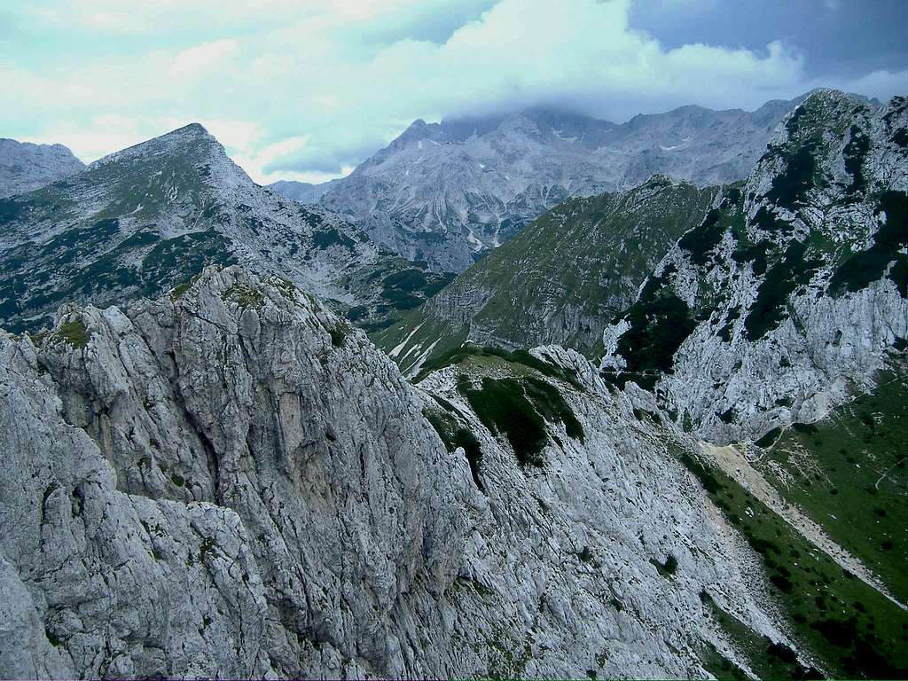 Cloudy Triglav