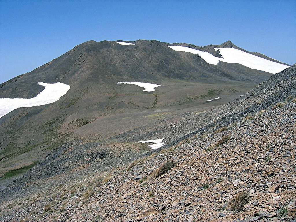 East Face of Summit