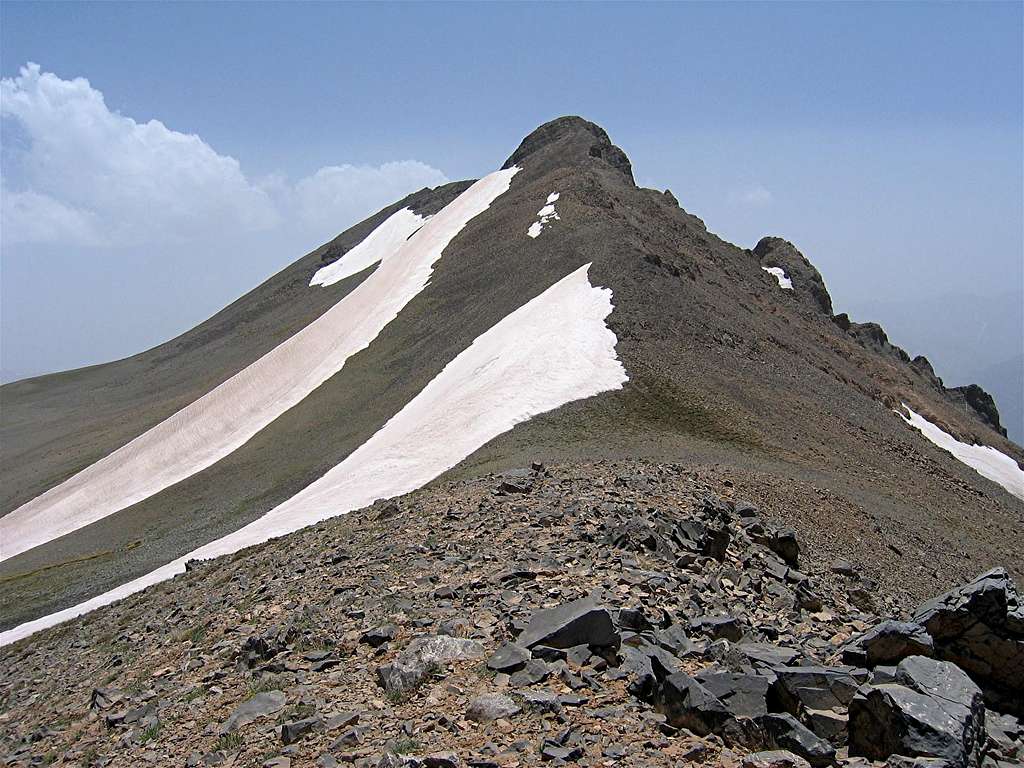 North Face of Summit