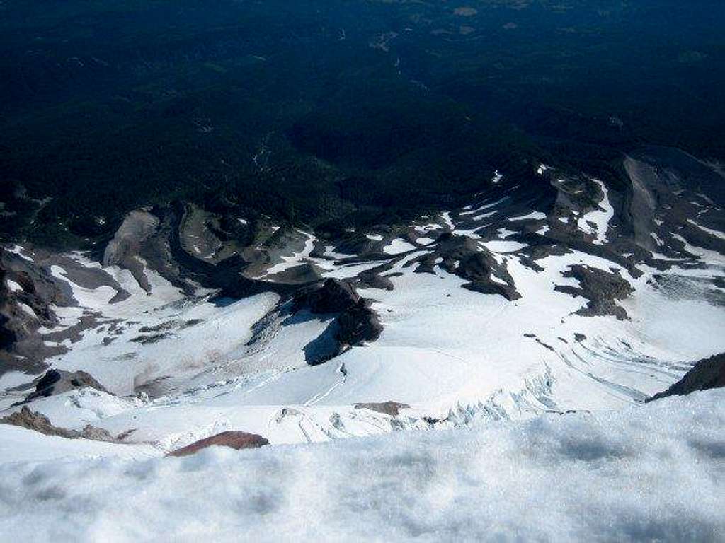 Mount Hood summit view