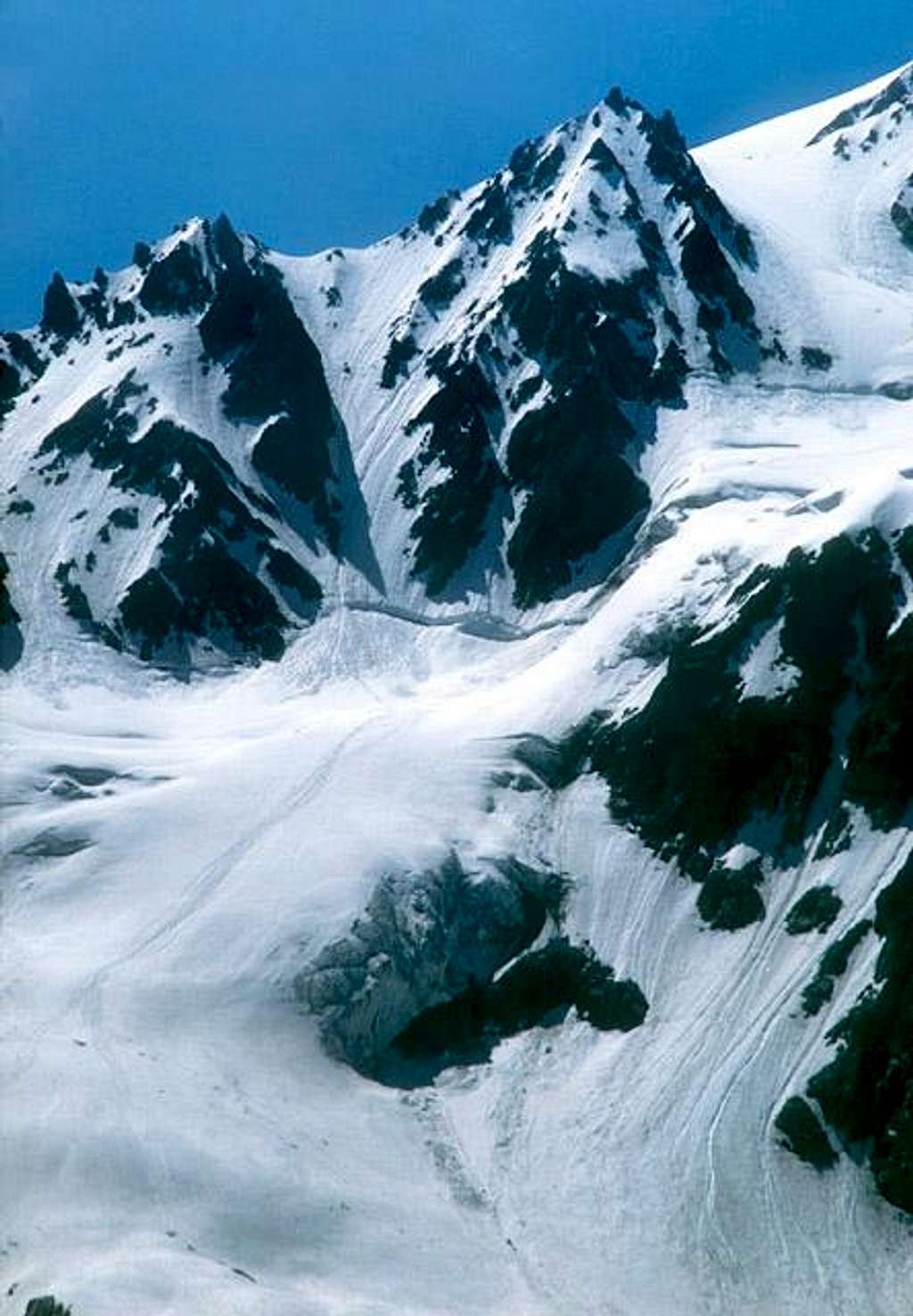 Glacier du Casset, Roche de...