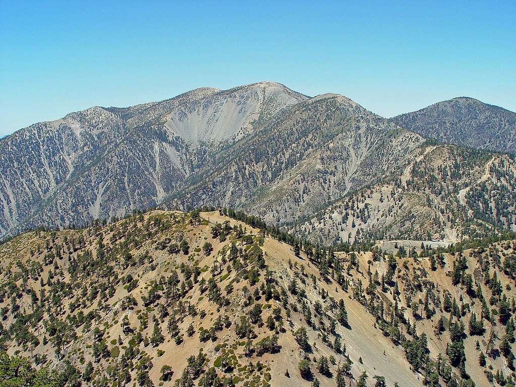 Mount Baldy from Telegraph Peak