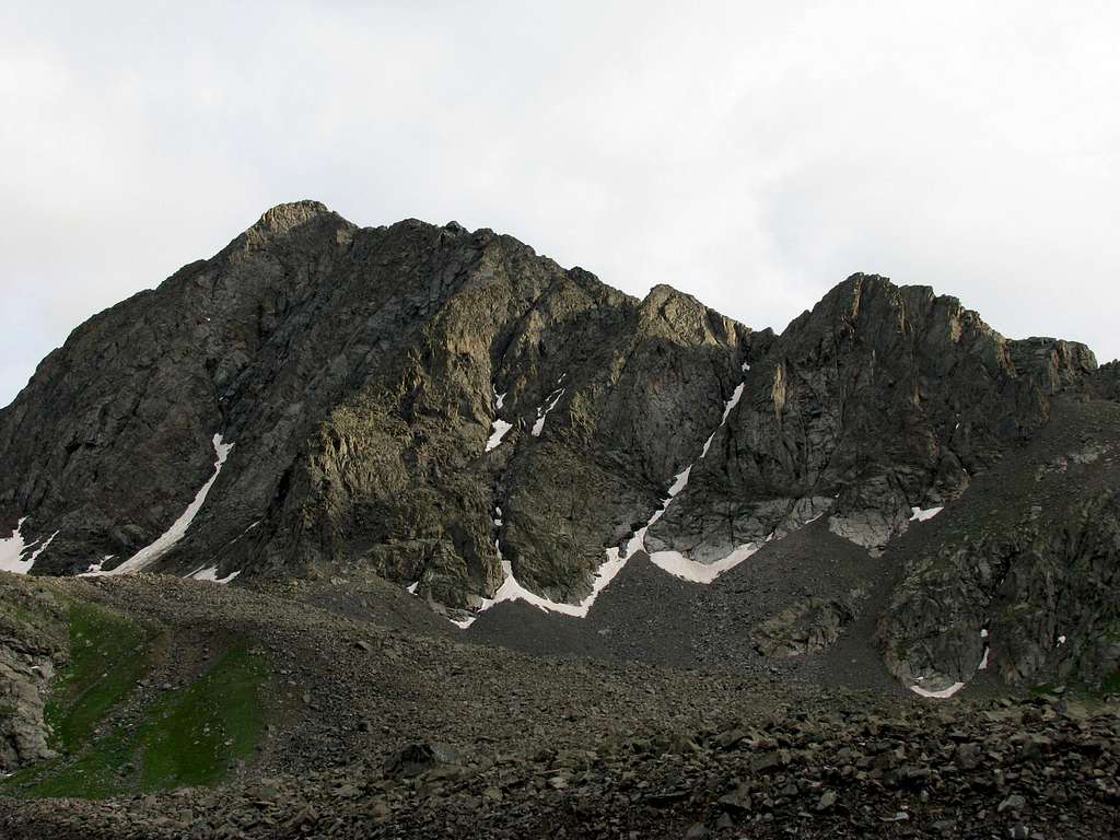North Ridge from Three Apostle Basin