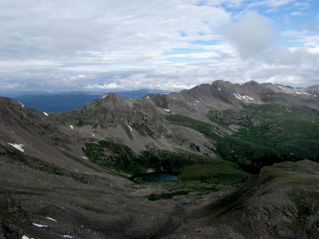 View of the Great Divide - from summit