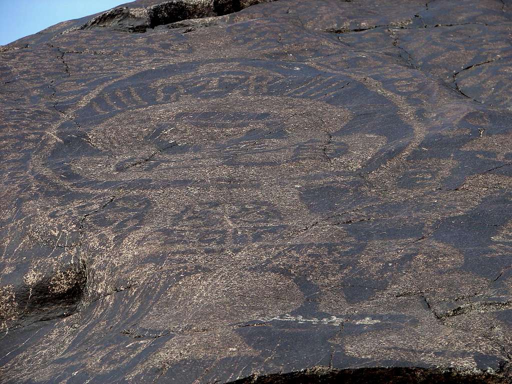 Buddhist Rock near Chilas