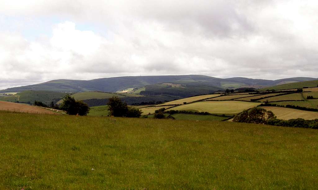 The Radnor Forest from the East