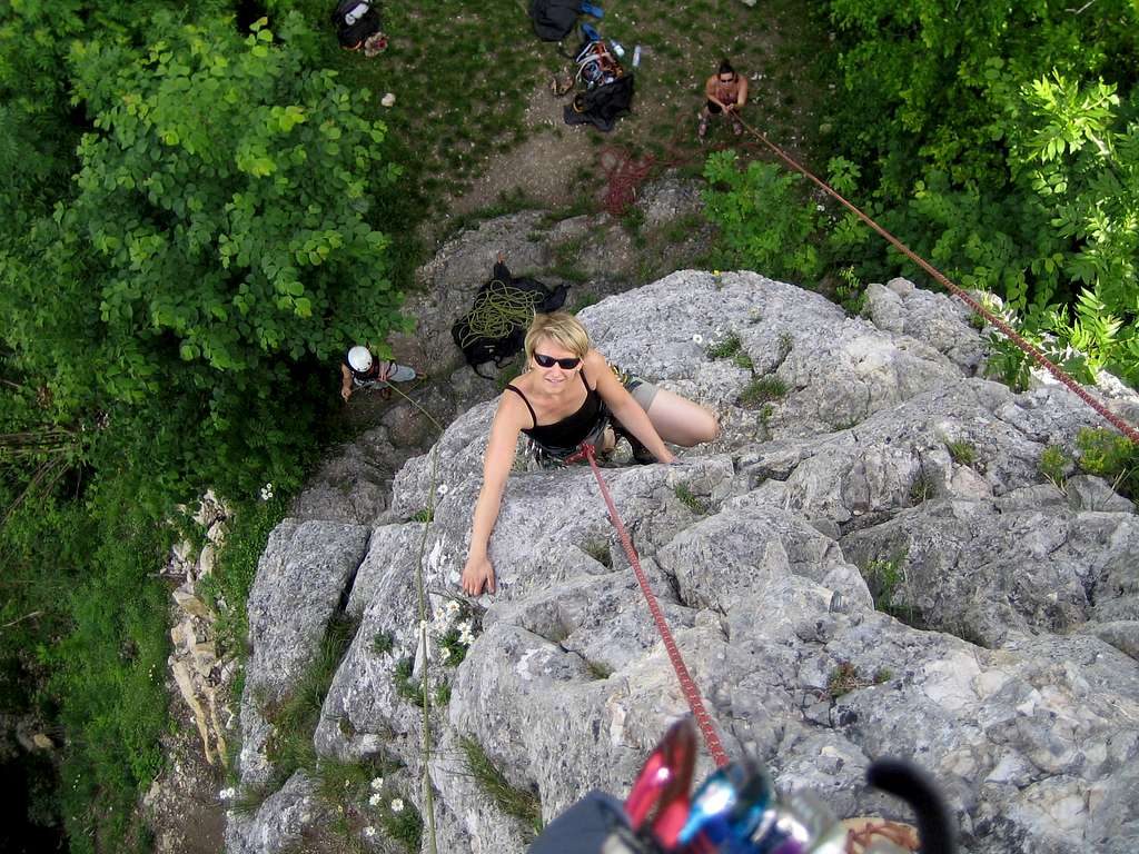 Climbing Wielandstein
