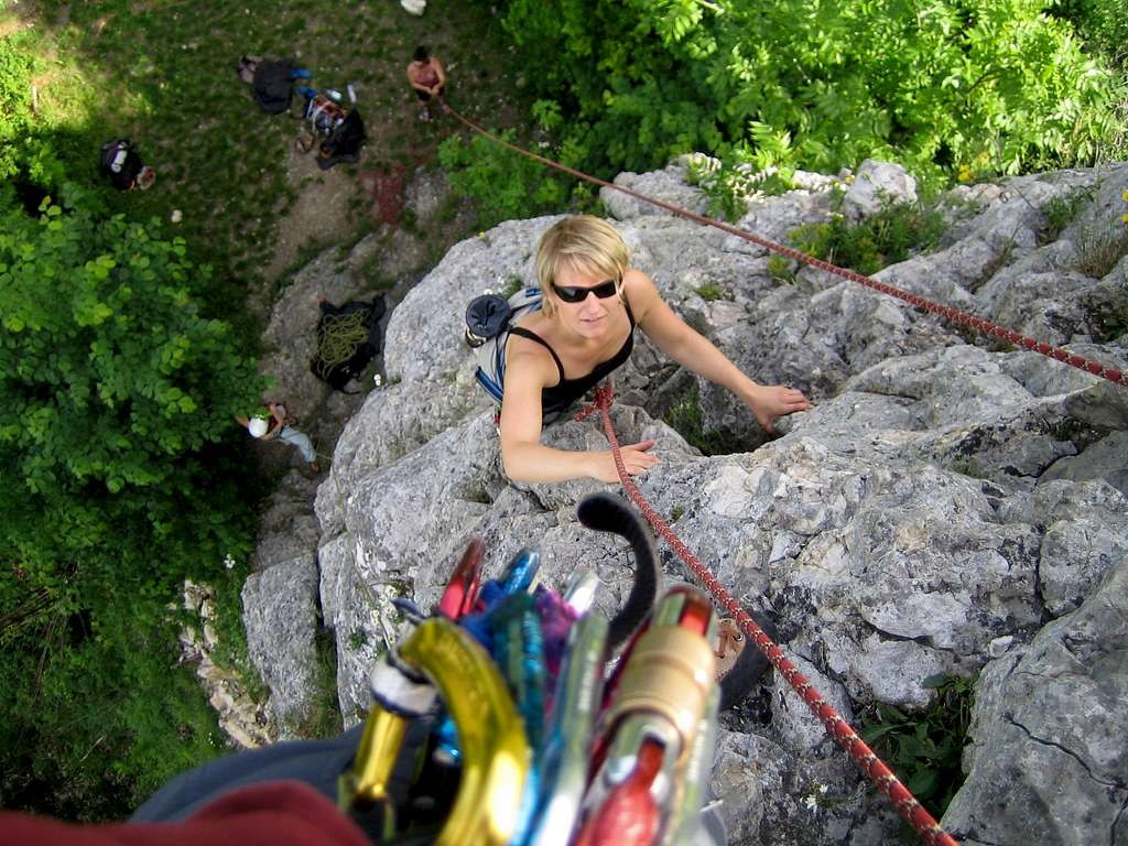 Climbing Wielandstein