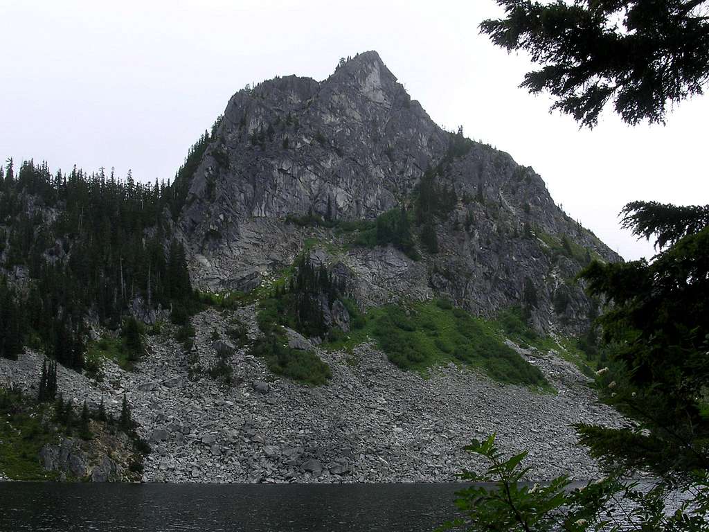 Lichtenberg Mountain from the west