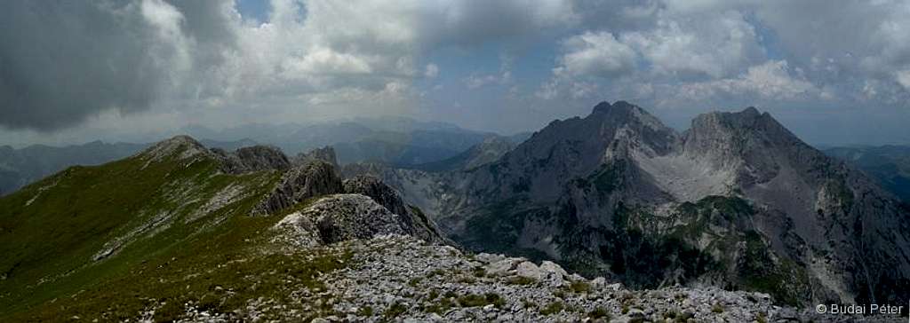 Summit view from Kom Vasojevićki