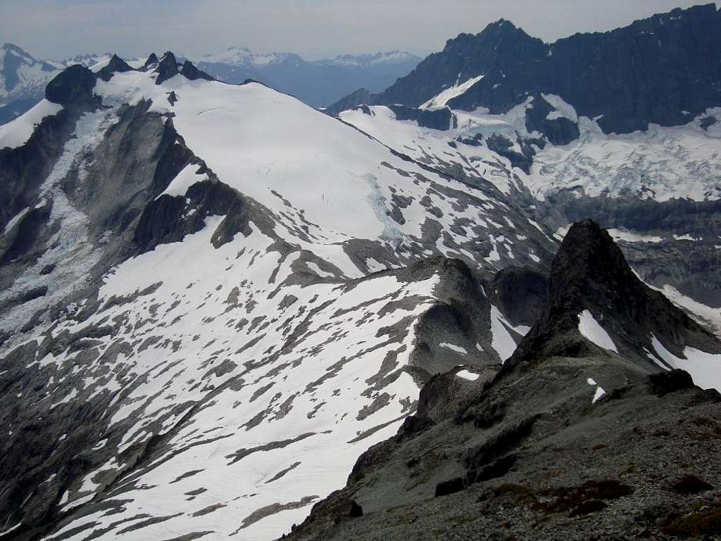 View of Ridge leading to Icy Peak