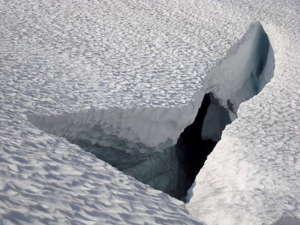 Ruth Glacier Crevasse