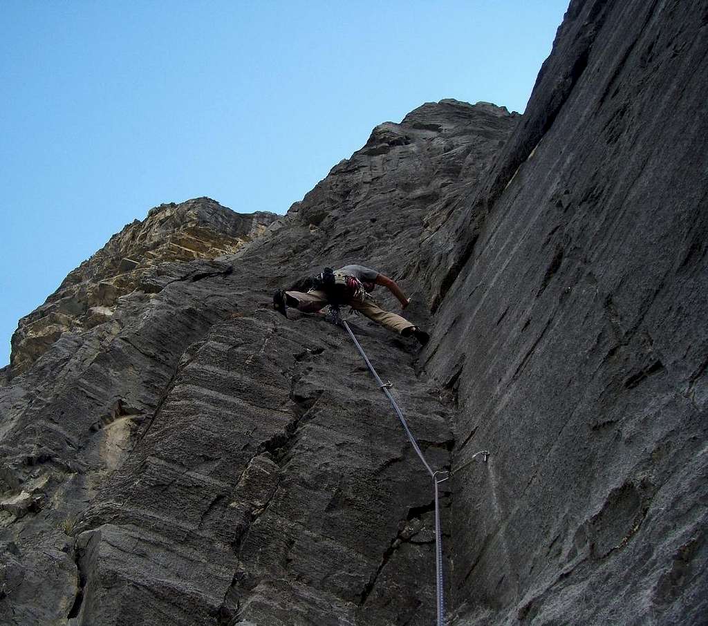 Trace, 5.10d, 4 Pitches