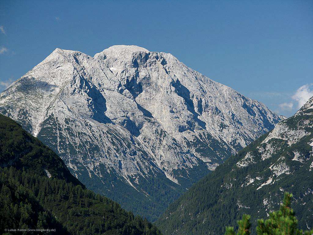 North face of Hohe Munde