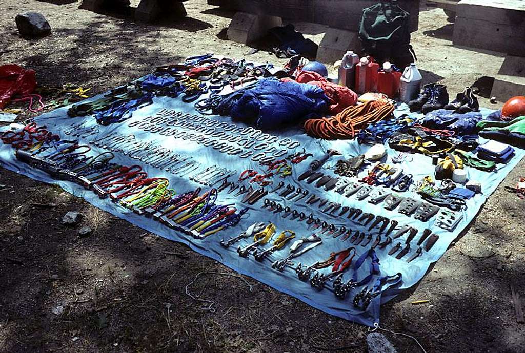 Rack Selection for El Cap - 1980