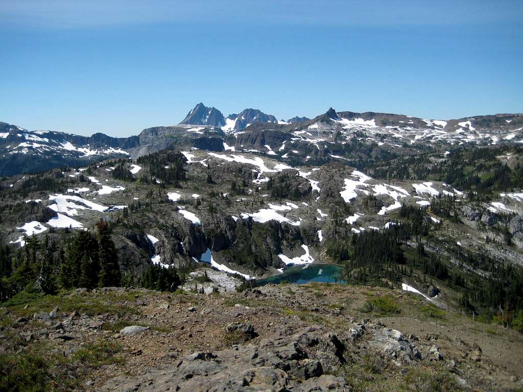 View West from Marble Peak
