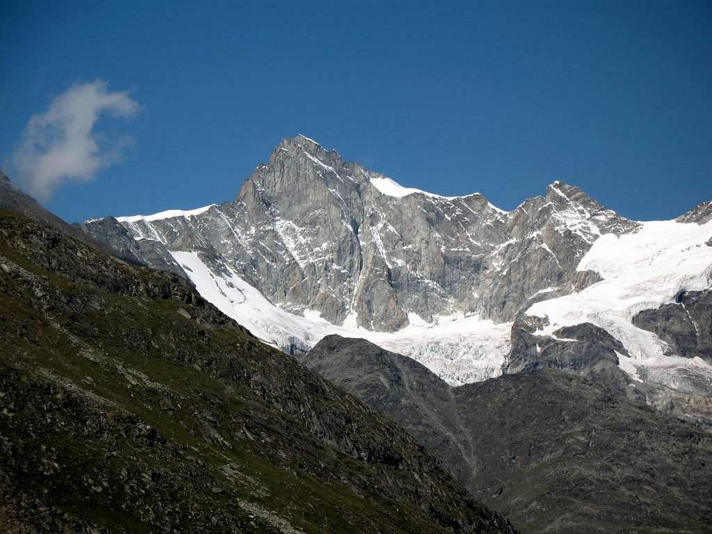 View from Täschhütte