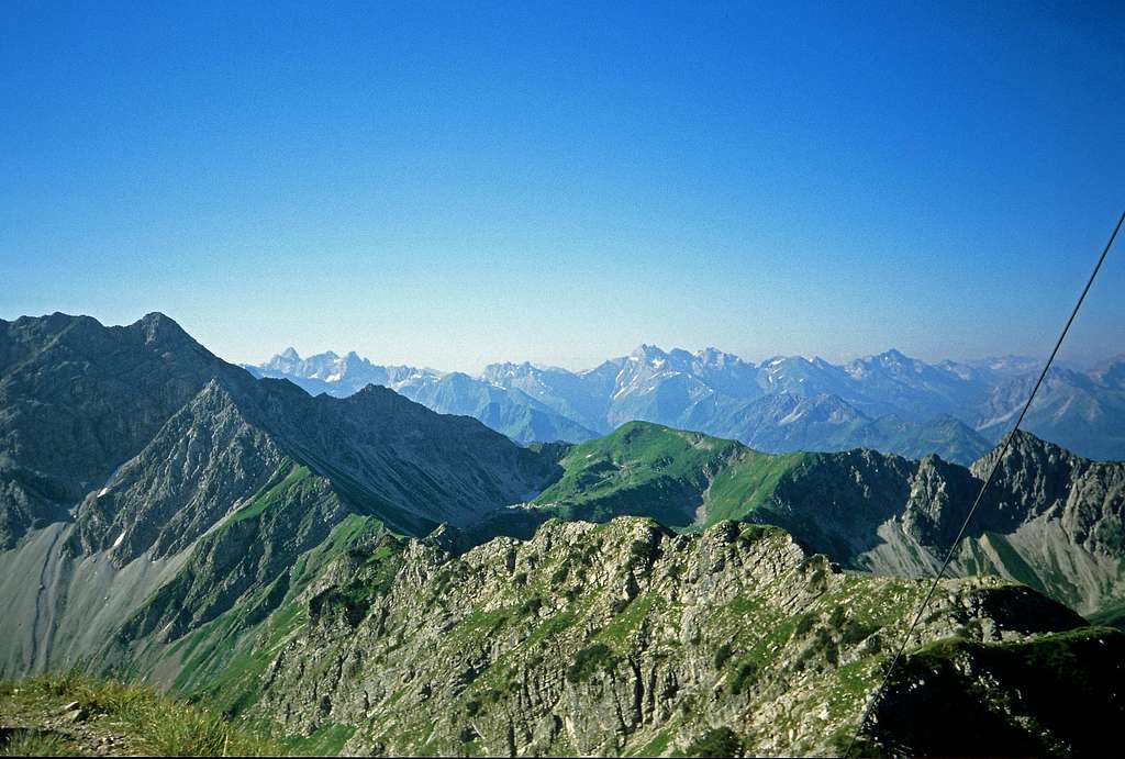 View South of Entschenkopf