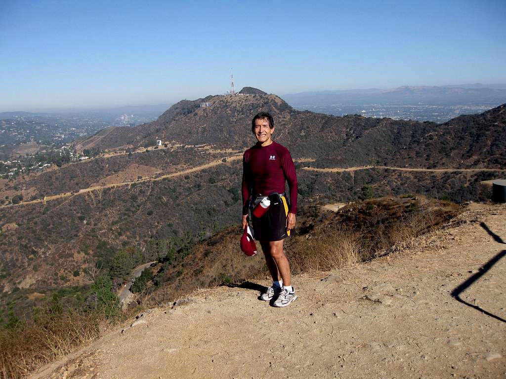 On Trail Run in Griffith Park, CA