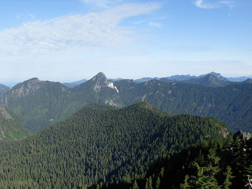 Mount Phelps, McClain Peaks, Red Mountain