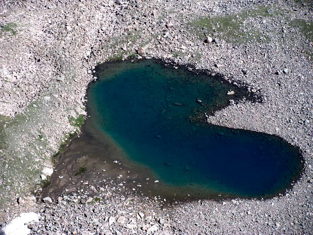 Heart shaped Lake - Upper Boulder Creek Valley