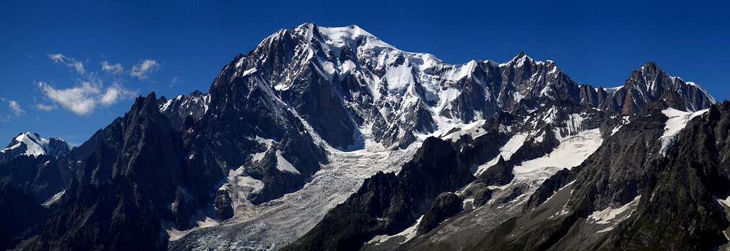 Monte Bianco from SE