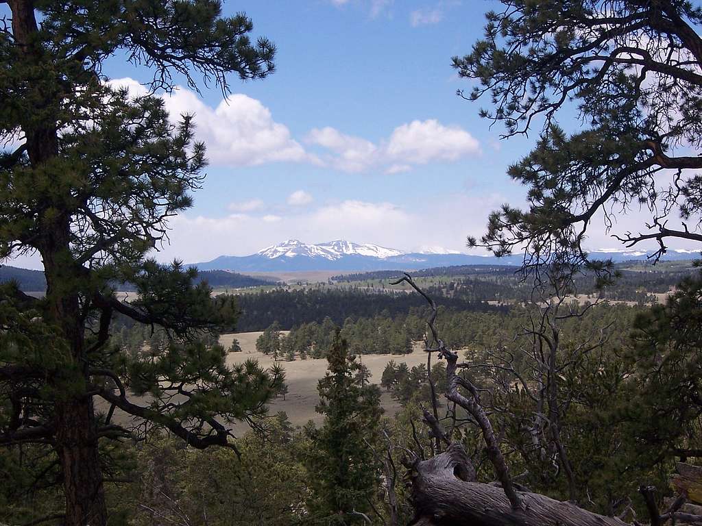 Looking west from Baker Mountain