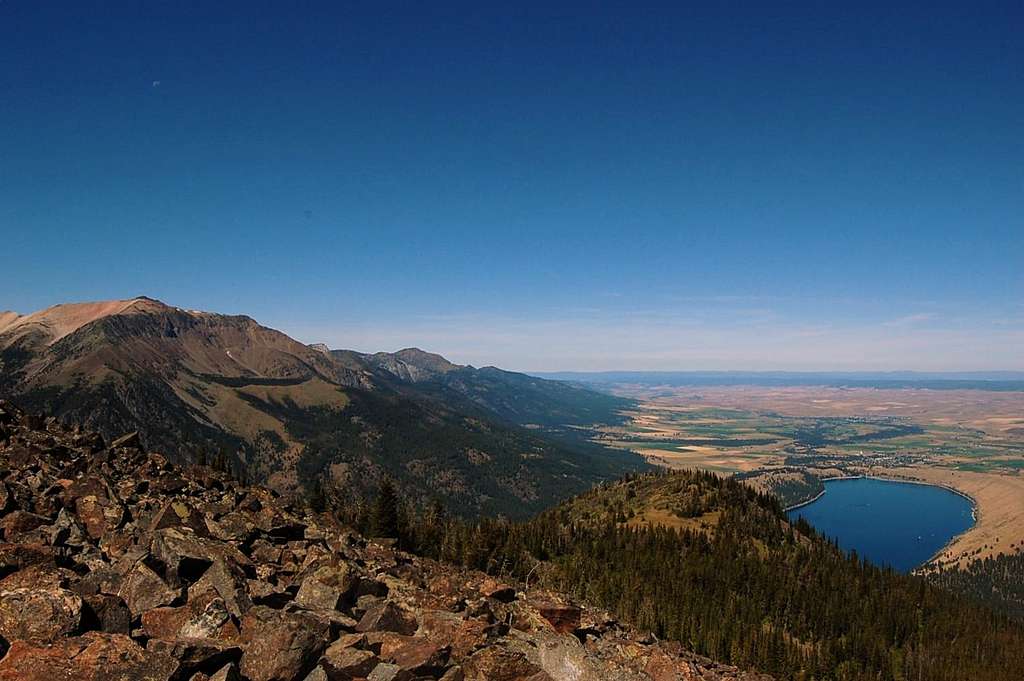 Chief Joseph Mt. and Wallowa Lake from Mt. Howard