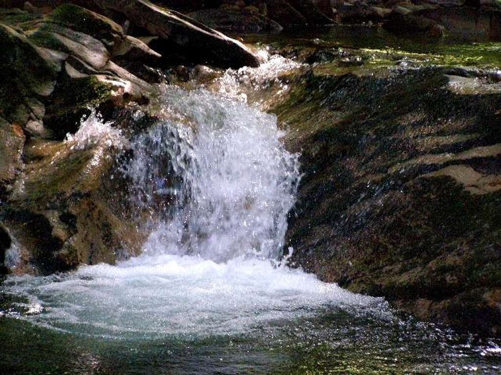 Waterfall on Klopotnica Creek