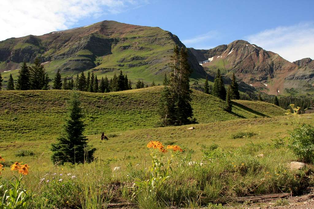 Ruby Peak and Mount Owen