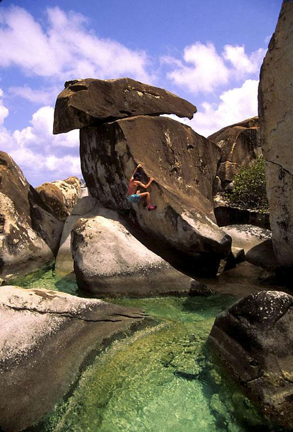 Bouldering near The Baths