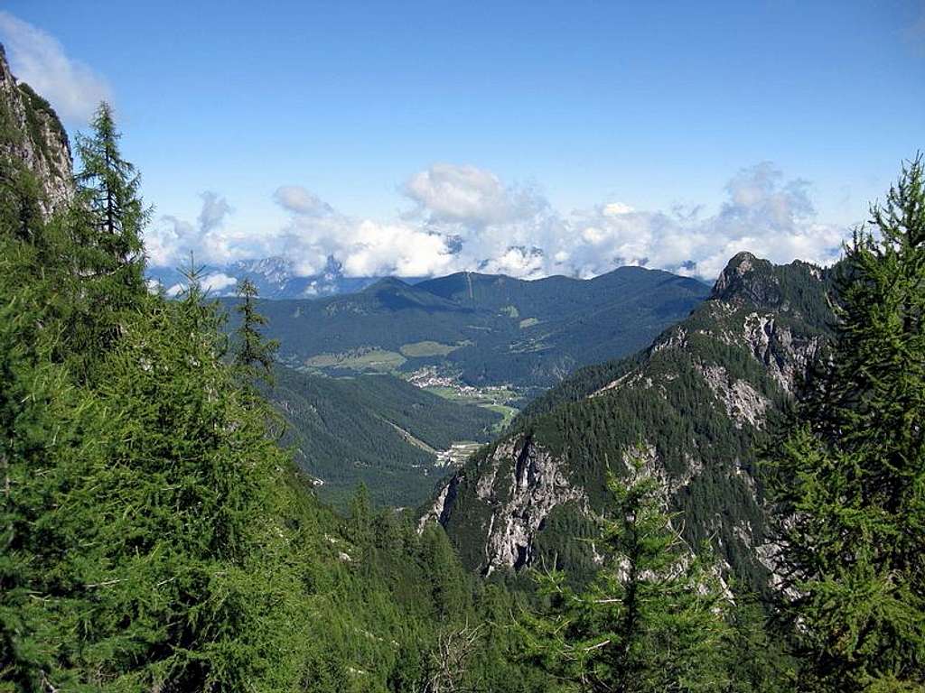 View towards Planica valley