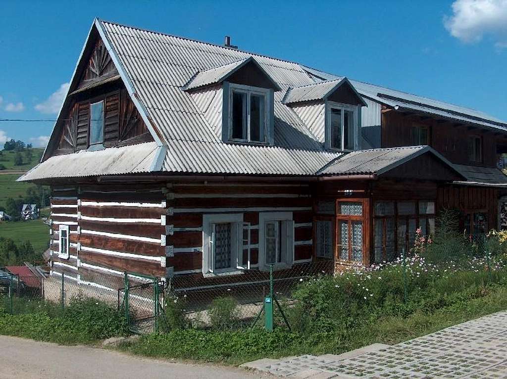 Old house in Ponice, Gorce