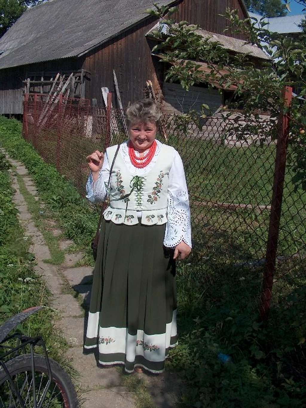 Folkloric costumes of the region of Gorce