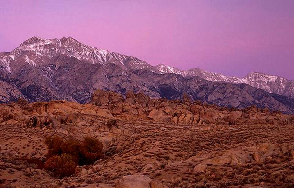 Mt. Williamson as seen from...