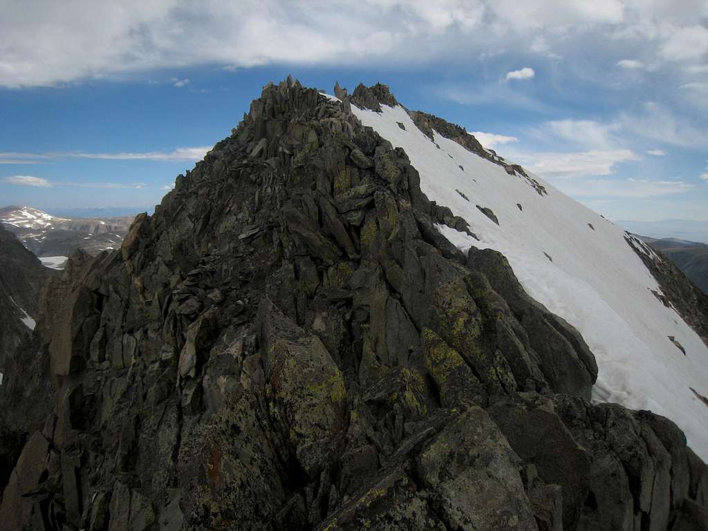 Gannett's summit ridge